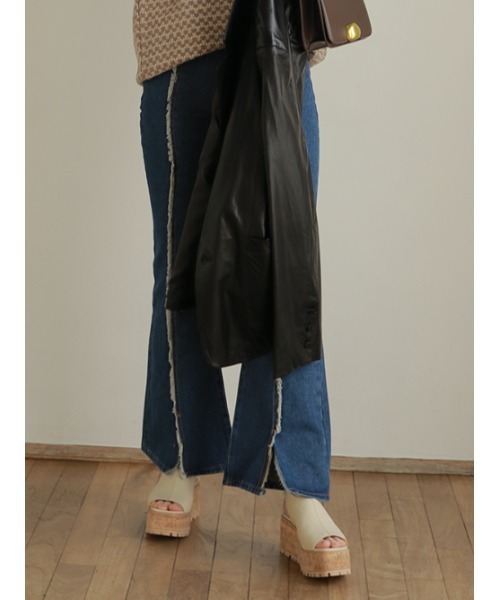 AMAIL（アマイル） 厚底 サンダル Milk corky sandal レディース