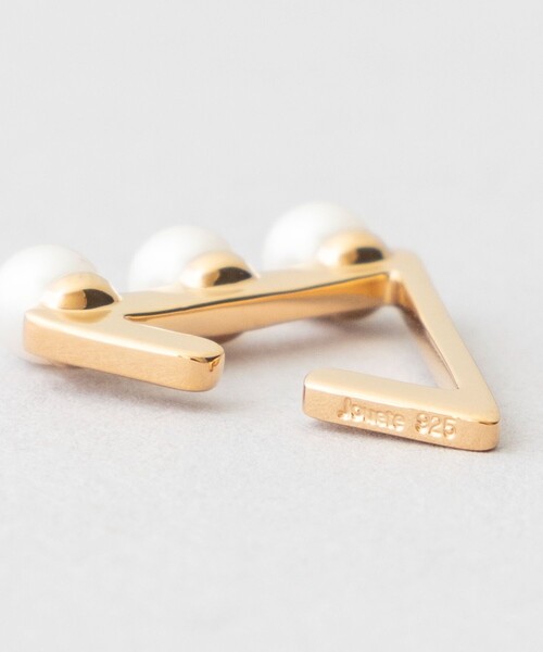 Jouete（ジュエッテ） イヤーカフ イヤーカフス トライアングル パール