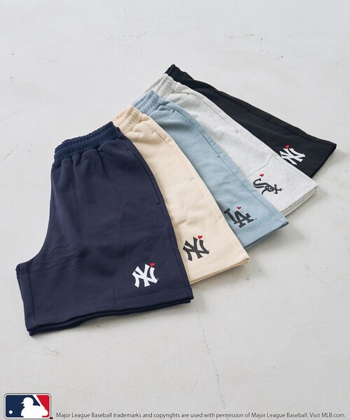 パンツ MLB/エムエルビー スウェットショートパンツ/メジャーリーグベースボール/MLB SWEAT SHORT PANTS