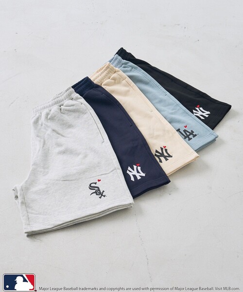 パンツ MLB/エムエルビー スウェットショートパンツ/メジャーリーグベースボール/MLB SWEAT SHORT PANTS