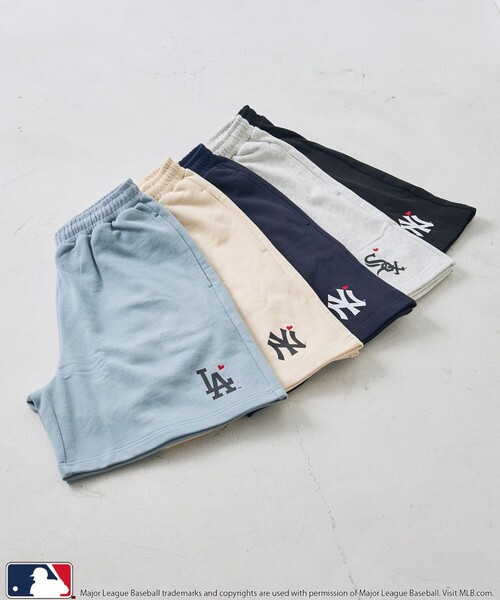 パンツ MLB/エムエルビー スウェットショートパンツ/メジャーリーグベースボール/MLB SWEAT SHORT PANTS