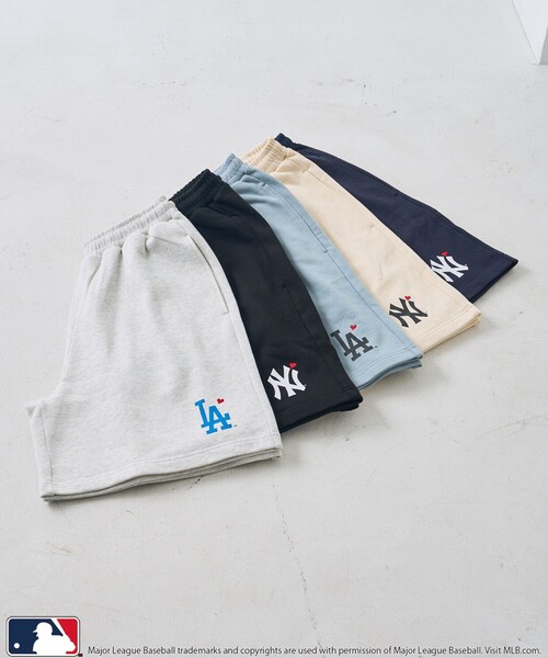 パンツ MLB/エムエルビー スウェットショートパンツ/メジャーリーグベースボール/MLB SWEAT SHORT PANTS