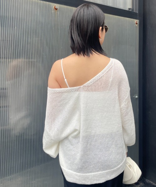 Chaos ニット Chaos(カオス)/「新色登場」ストラドリネンニットプル  