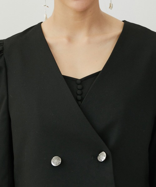 VIS（ビス） ジャケット ノーカラージャケット 「セットアップ対応