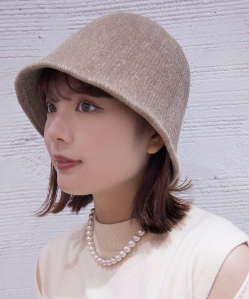 polcadot（ポルカドット） 帽子 ハット モールランプハット レディース 