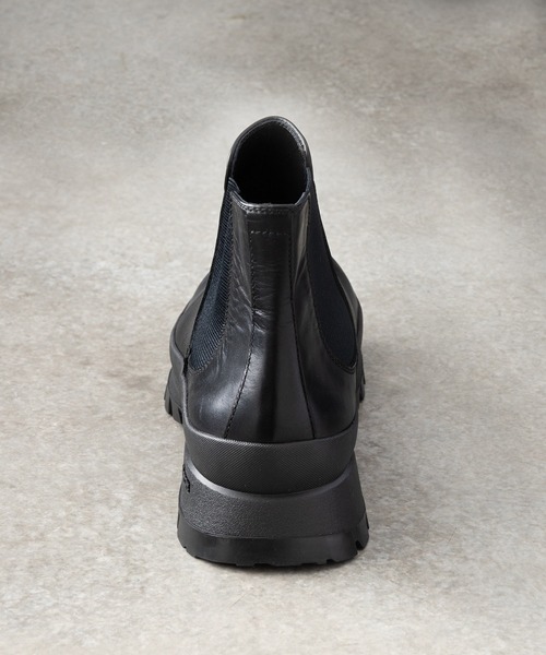 PADRONE ブーツ パドローネ / SIDE GORE BOOTS with vivram sole