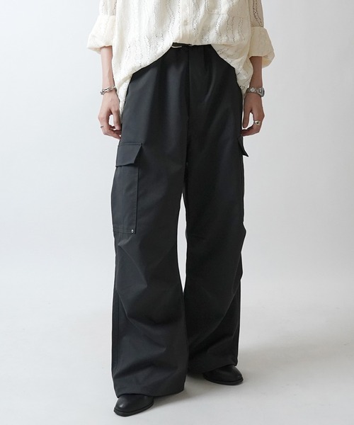 Confirm カーゴパンツ リベット付 デザインカーゴパンツ サイド