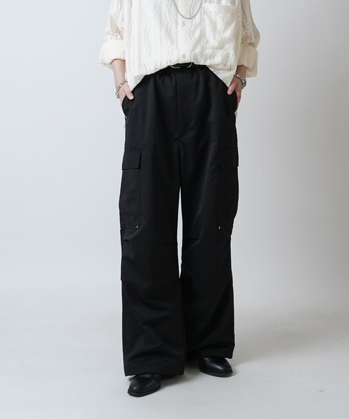 Confirm（コンファーム） カーゴパンツ リベット付 デザインカーゴ
