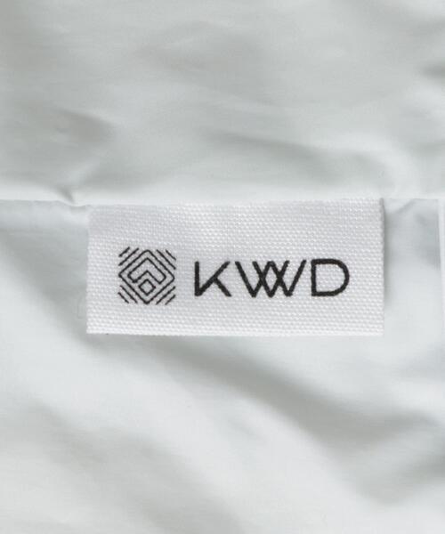 ダウンコート ダウンジャケット 「別注」KWD×ザ グッドランド マーケット　GREEN DOWN QUILTING JACKET レディースの画像