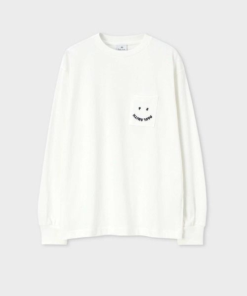 tシャツ ウィメンズ ”Happy” 長袖Tシャツ / 145406 234VE レディース