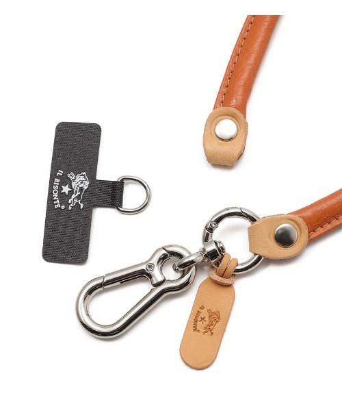 IL BISONTE レザー ストラップ オレンジ IL BISONTE / ORIGINAL LEATHER / レザーストラップ（その他小物