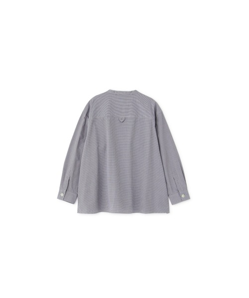 ブラウス シャツ TINY GINGHAM COTTON レディース TINY GINGHAM COTTON（シャツ/ブラウス）｜MHL.（エムエイチエル