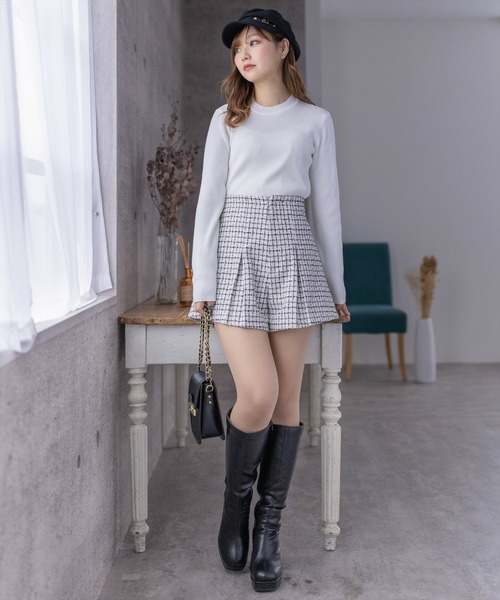 チェック柄ハイウエストショートパンツ 楽天市場】≪ 特別セール ≫ チェック柄 ハイウエスト ショート