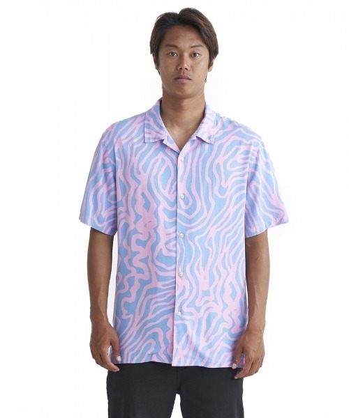 Quiksilver シャツ POOL PARTY CASUAL SS/クイックシルバー半袖