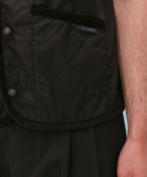 LAVENHAM（ラベンハム） ベスト ジレ Unwadded Thornham Mens