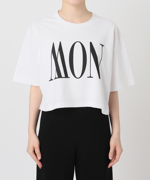 tシャツ Tシャツ レディース BTN MON/NOW Tシャツ｜zozo｜08