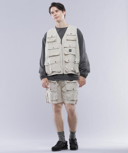 MANASTASH ベスト ジレ MANASTASH/マナスタッシュ/HEMP POP VEST
