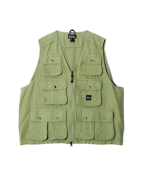 MANASTASH ベスト ジレ MANASTASH/マナスタッシュ/HEMP POP VEST