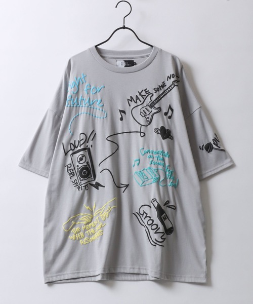 SITRY tシャツ All Graffiti Illustration Print T-shirt/落書き