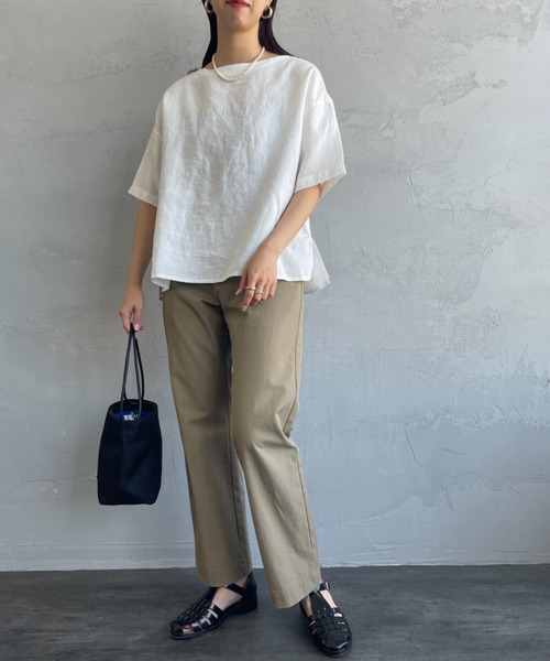ORCIVAL ブラウス シャツ 「ORCIVAL/オーシバル」 ボートネック