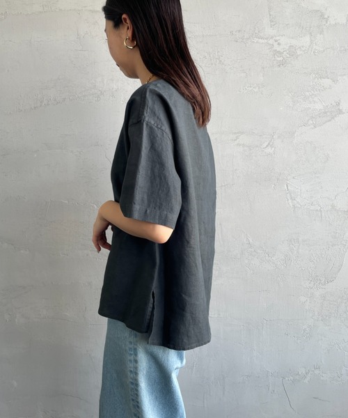 ORCIVAL ブラウス シャツ 「ORCIVAL/オーシバル」 ボートネック