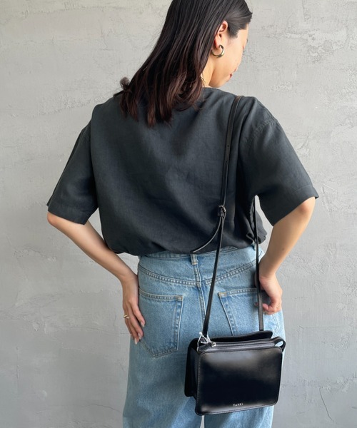お値下げ！　オーシバル　リネンブラウス　ボートネック ORCIVAL[オーチバル・オーシバル] W BOAT NECK PULLOVER [OR