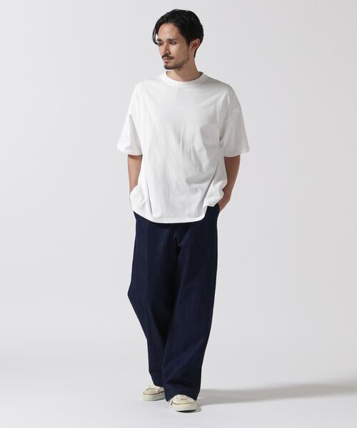 REMI RELIEF ロゴTシャツ オーバーサイズ ルーズTシャツ Reurie' tシャツ 「ZOZO限定」オーバーサイズロゴT / プリント