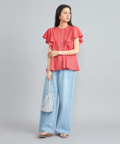 シャツ ブラウス MARKET（マーケット）ラッフル2WAYブラウス  