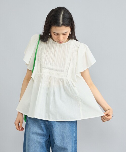 シャツ ブラウス MARKET（マーケット）ラッフル2WAYブラウス  