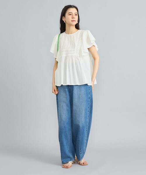 シャツ ブラウス MARKET（マーケット）ラッフル2WAYブラウス  