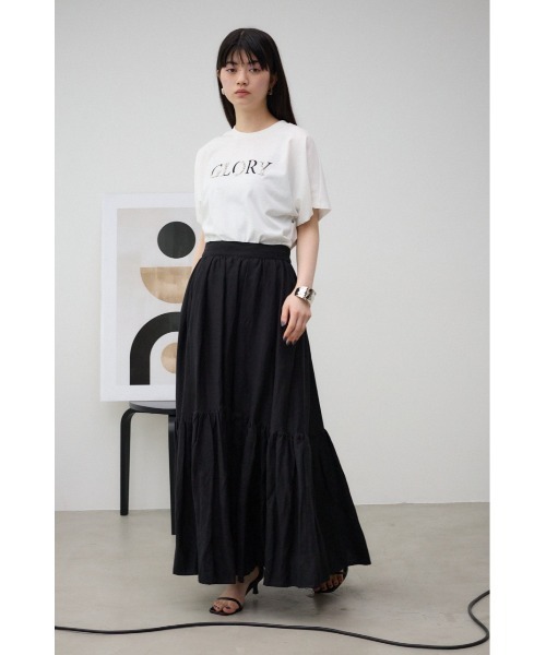 AZUL BY MOUSSY（アズールバイマウジー） スカート リネンミックス