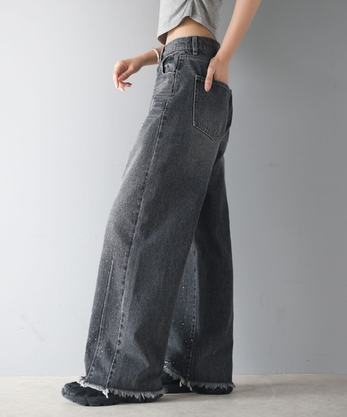 mily bilet ジーンズ デニム デニムパンツ 「mily bilet」動く