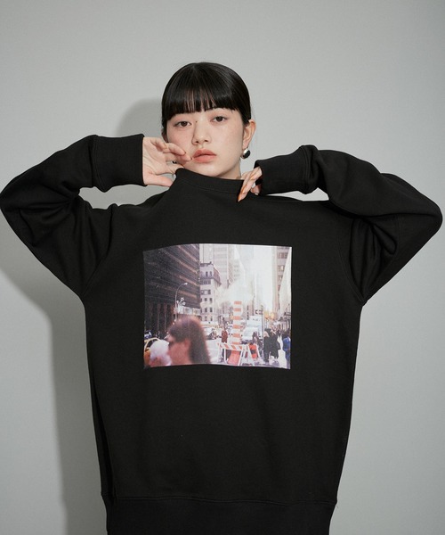 トレーナー スウェット 「ZOZO限定・多サイズ」旅するスウェット (BLACK)「Made by ZOZO」 レディース