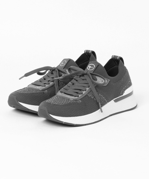 Tamaris（タマリス） スニーカー 「Tamaris」4cmヒールニット