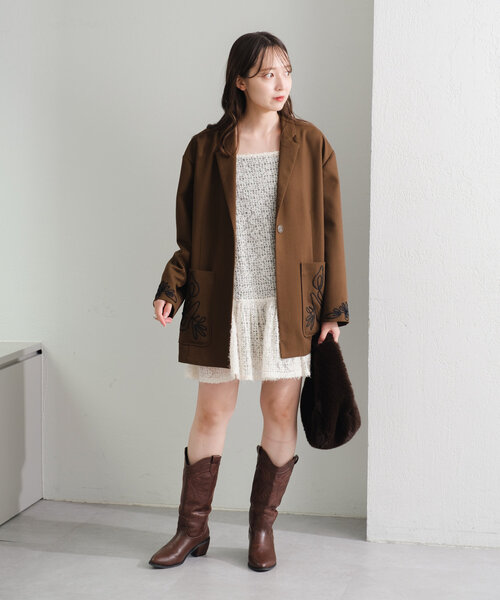 Kastane チュニック 格子フェザーチュニック : ZOZOTOWN Yahoo