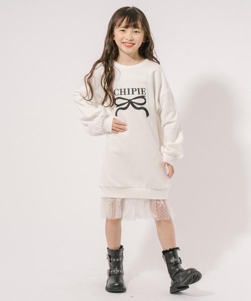 URBAN CHERRY ワンピース 「CHIPIE/シピ」フロントリボンロゴ