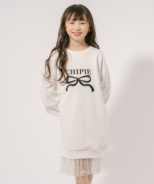 KENZOキッズ女の子トレーナーワンピース KENZO Kids - タイガー スウェットシャツ 16A (KENZO/スウェット