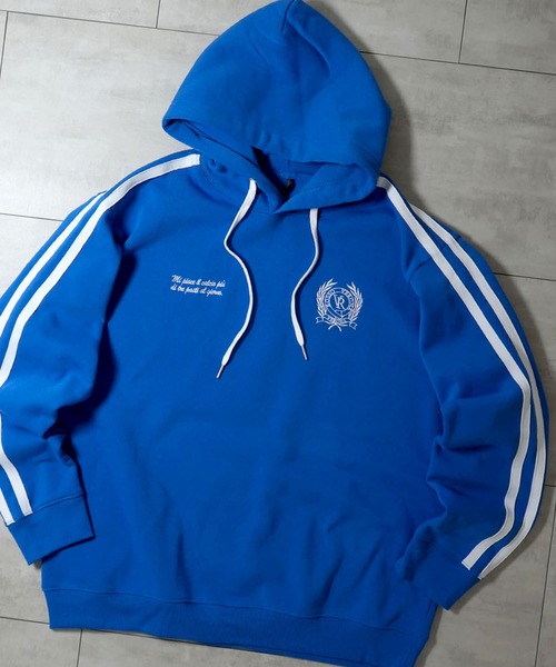 パーカー 裏起毛 uniform design sweat hoodie/ユニフォームデザイン