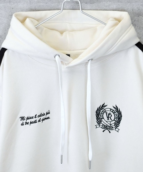 パーカー uniform design sweat hoodie/ユニフォームデザイン