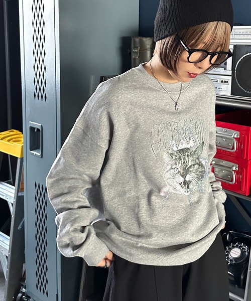 fitmore♡新品タグ付き！ミルフィーユスウェット！グレー！！ apres jour mignon（アプレジュールミニョン） トレーナー スウェット