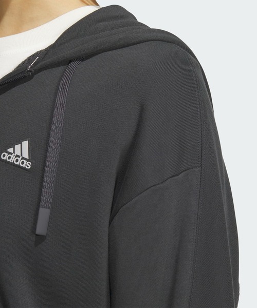 adidas パーカー W WORD スウェットFZフーディ / アディダス