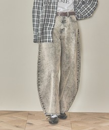 ジーンズ デニム デニムパンツ オーバーダイカーブデニム / 147147 レディース｜ZOZOTOWN Yahoo!店