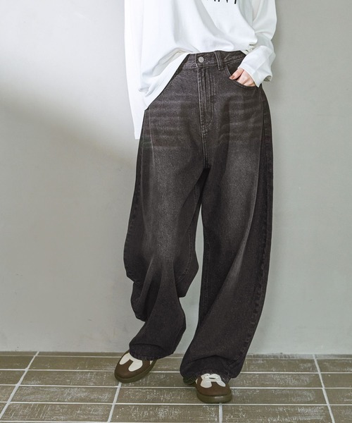 LAKOLE(ラコレ) ジーンズ デニム デニムパンツ オーバーダイカーブ LAKOLE(ラコレ) ジーンズ デニム デニムパンツ オーバーダイカーブ