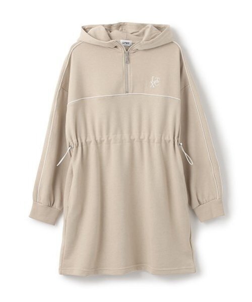 LOVETOXIC ワンピース 「LTXC」ドローコードパーカワンピース キッズ