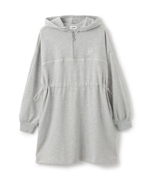 LOVETOXIC ワンピース 「LTXC」ドローコードパーカワンピース キッズ