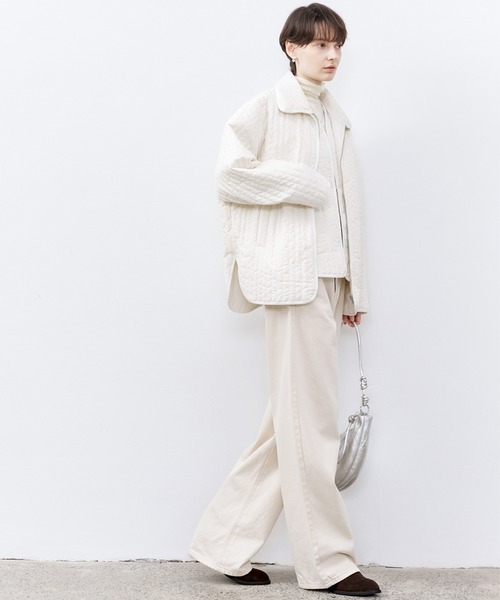 tageechita ブルゾン アウター 「tageechita」フロッキープリント