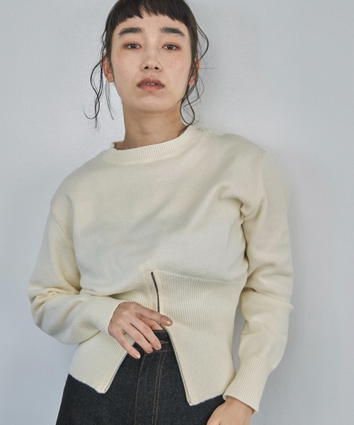 feepur（フェピュール） ニット セーター 「ハンドウォッシャブル」裾