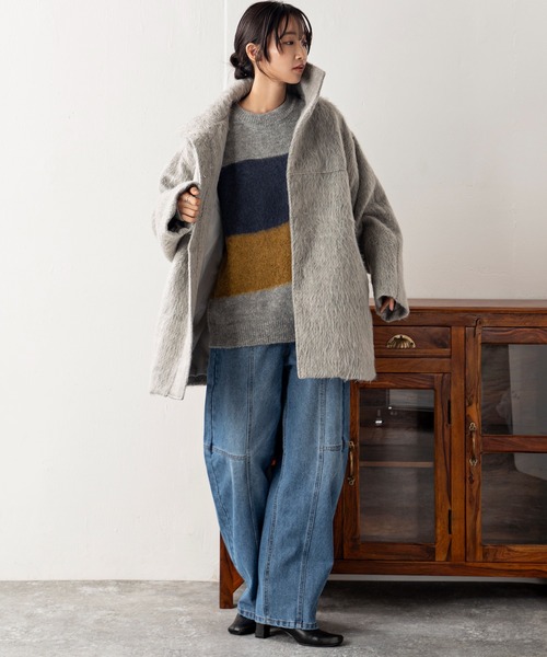 MILLION CARATS（ミリオンカラッツ） コート アウター スタンドカラー