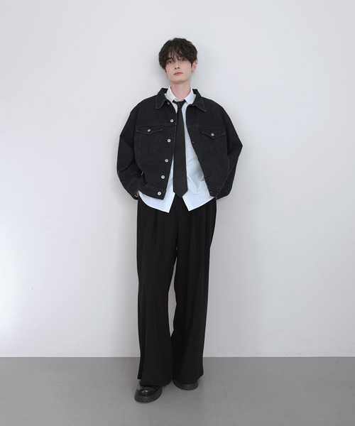 LILL（リル） デニムジャケット gジャン 「13oz」ワイドシルエット