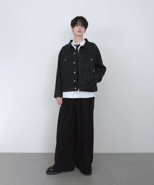 LILL（リル） デニムジャケット gジャン 「13oz」ワイドシルエット